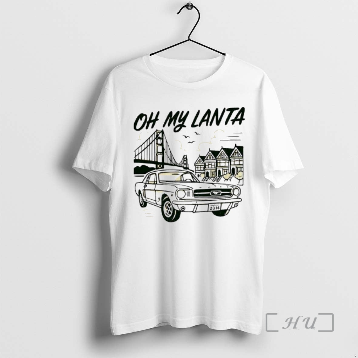 Officials Oh My Lanta Car Graphic