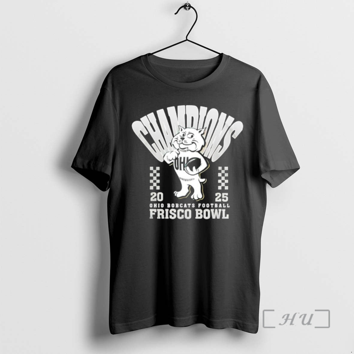 Officials Ohio Bobcats Frisco Bowl Champions 2025 Mascot