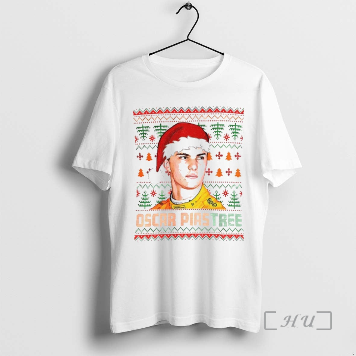 Officials Oscar Piastri Oscar Piastree Santa Hat Merry Christmas