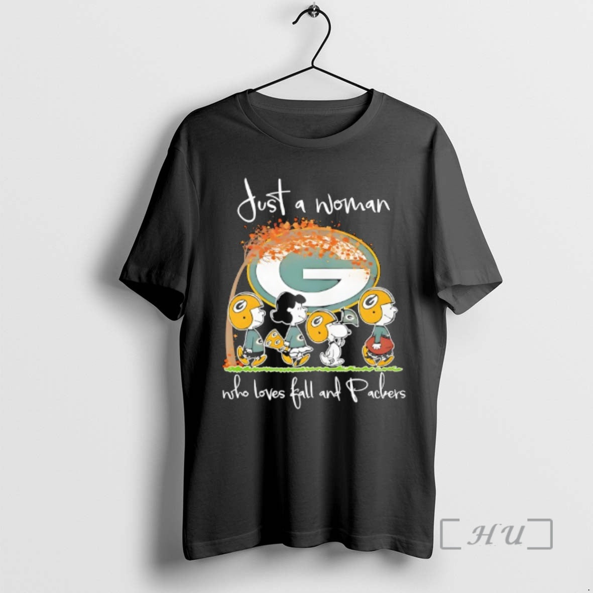Officials Peanuts Green Bay Packers Just A Woman Who Loves Fall And Packers Premium