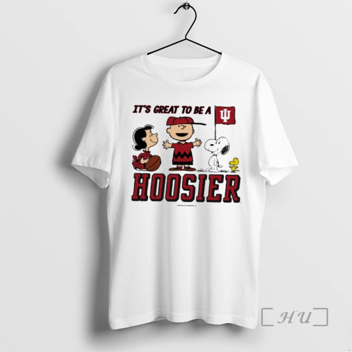 Officials Peanuts X Indiana Football Its Great To Be A Hoosier Premium T Shirts Sweater