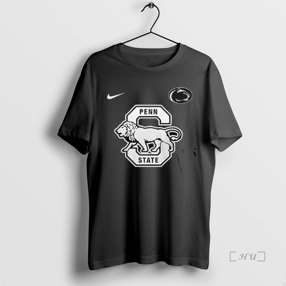 Officials Penn State Nittany Lions Coming Soon Logo Mascot Double Sided Graphic Premium T Shirts