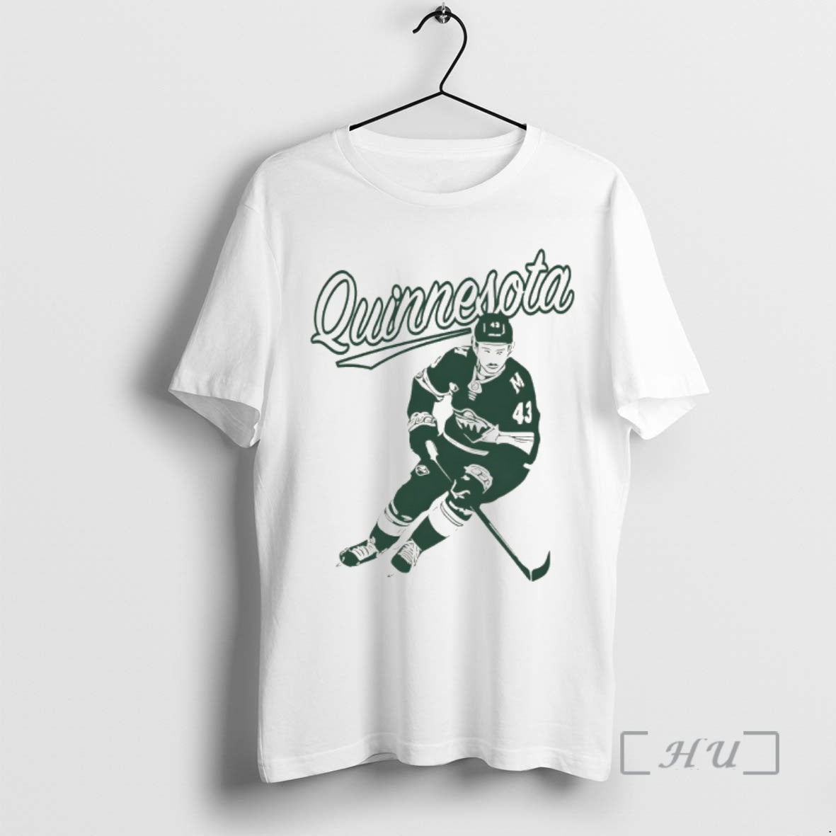 Officials Quinn Hughes 43 Minnesota Wild Hockey Quinnesota