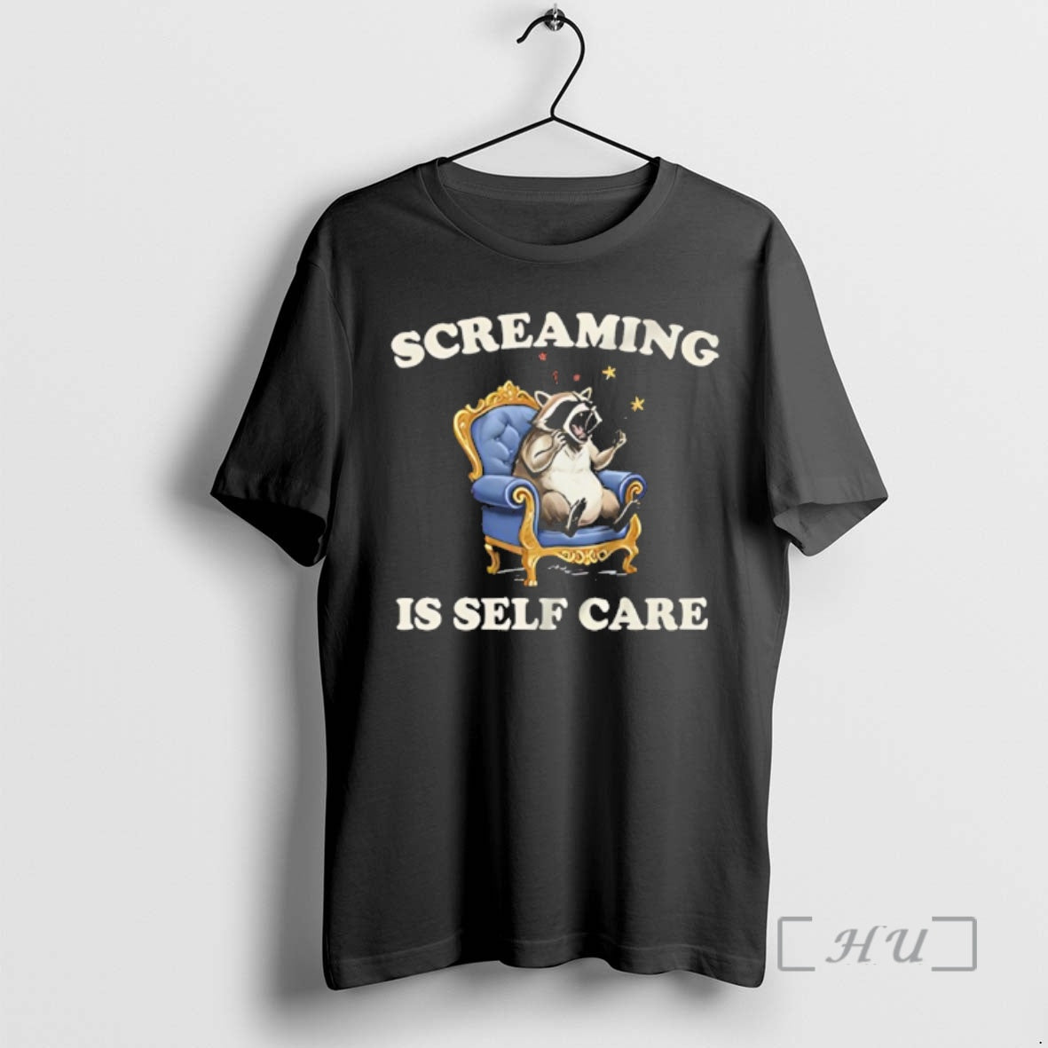 Officials Raccoon Screaming Is Self Care