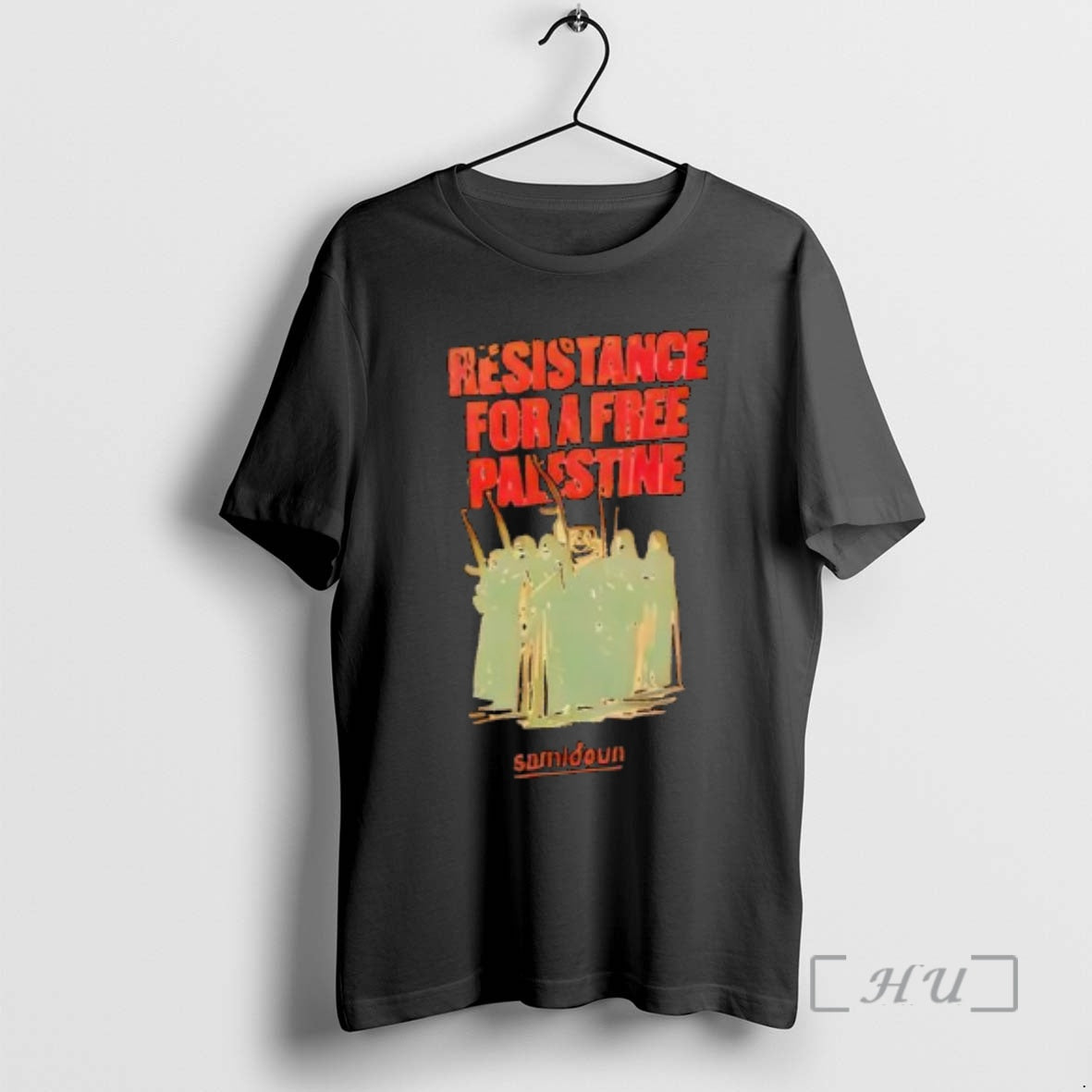 Officials Resistance For A Free Palestine Graphic