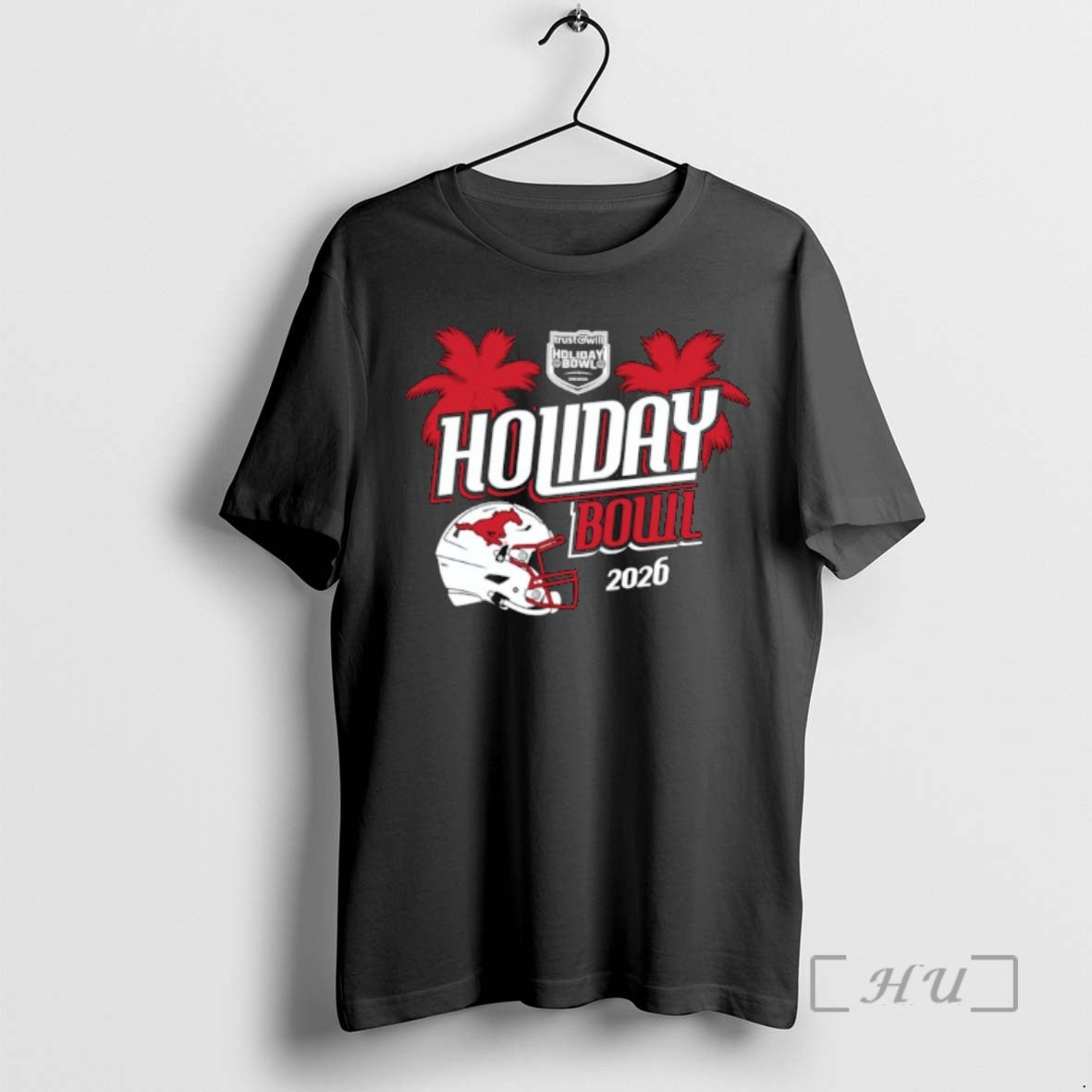 Officials Smu Mustangs 2025 Trust Will Holiday Bowl Helmet