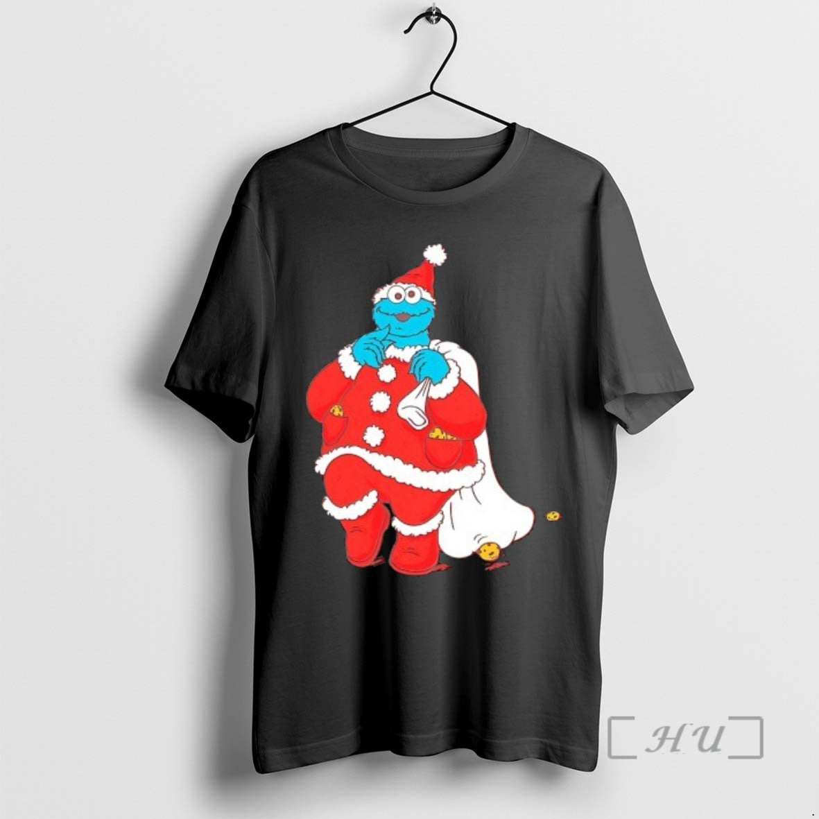 Officials Santa Cookie Monsters Merry Christmas
