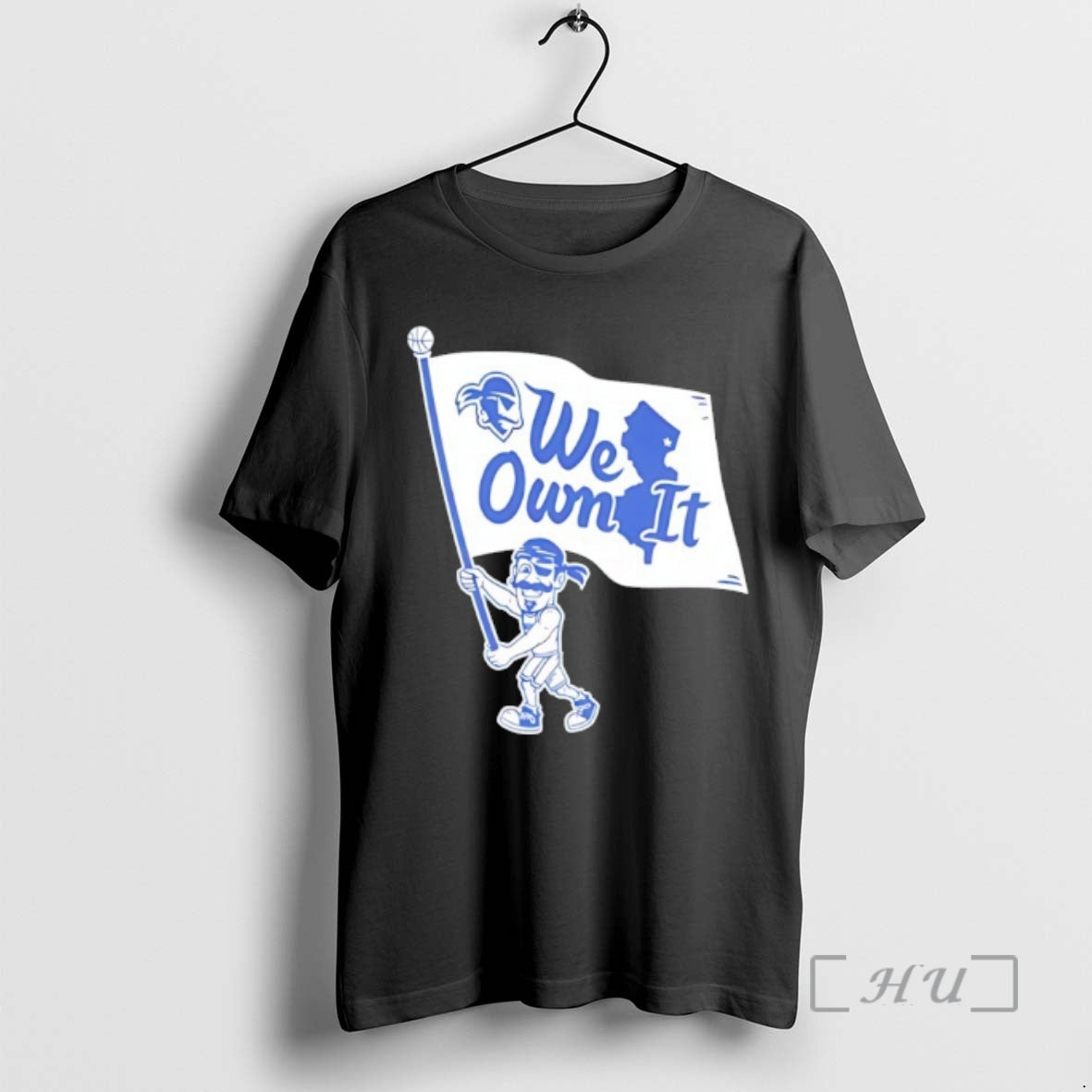 Officials Seton Hall University Pirates Mens Basketball 2025 Win We Own It Flag Premium