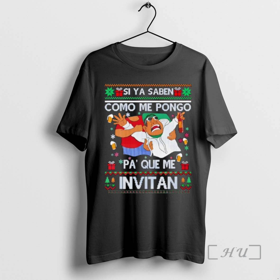 Officials Si Ya Saben Como Me Pongo Pa Que Me Invitan Ugly Christmas Premium