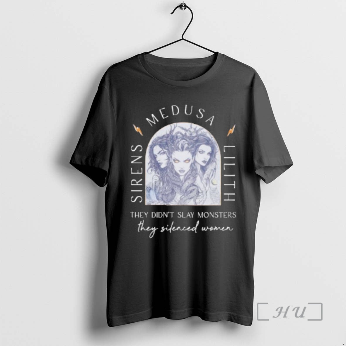 Officials Sirens Medusa Lilith They Didnt Slay Monsters They Silenced Women Premium T Shirts Sweater