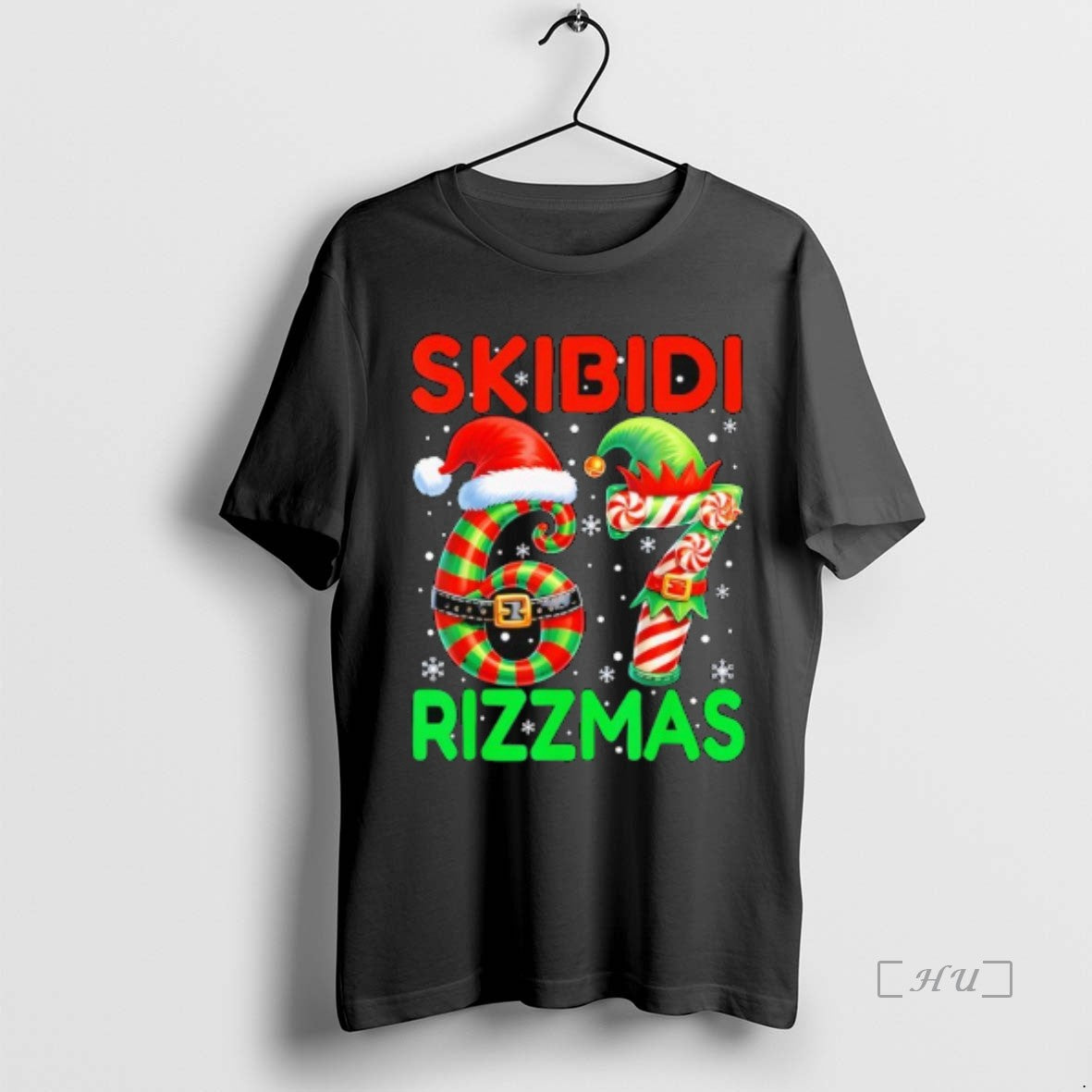 Officials Skibidi 67 Rizzmas Funny Six Seven Meme Christmas