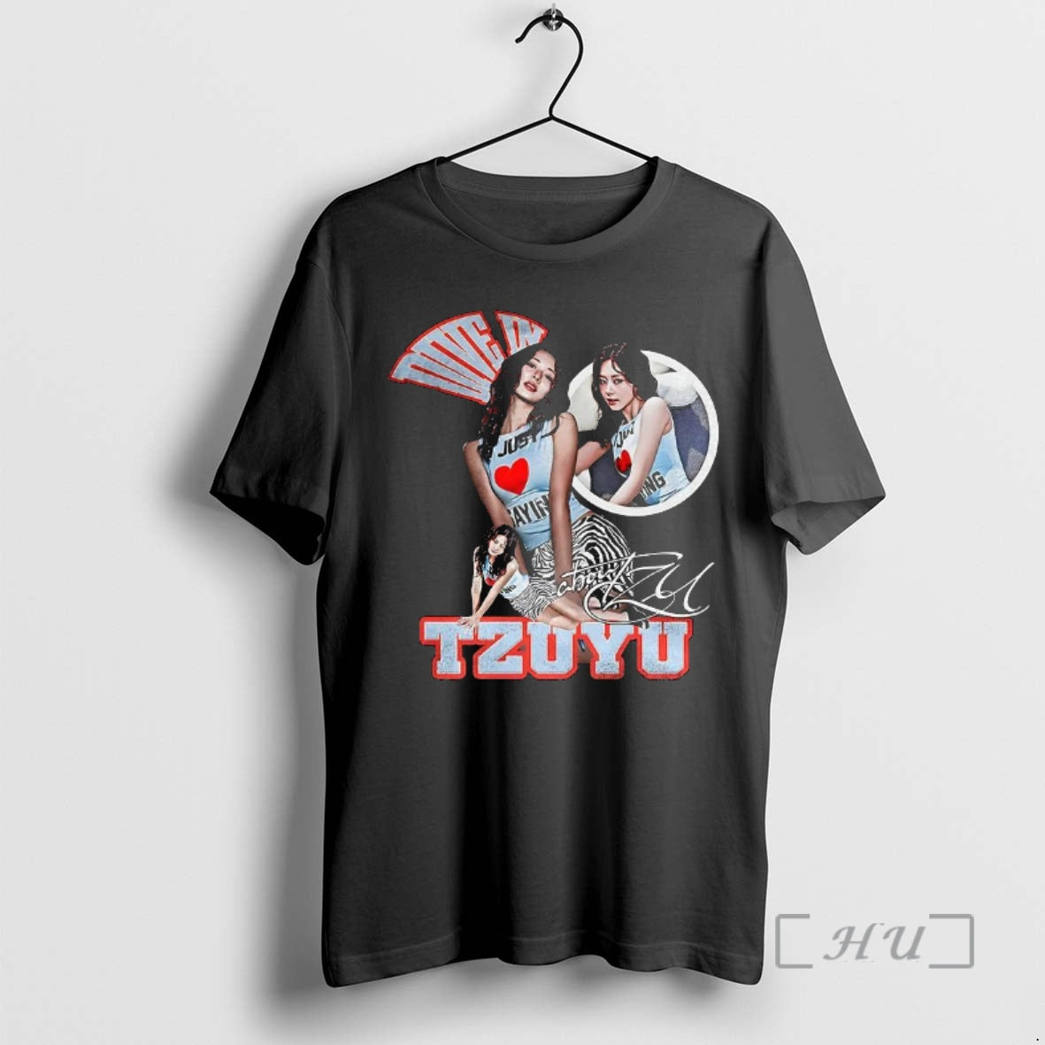 Officials Twice Tzuyu Devi In Signature Graphic Vintage Music Lover