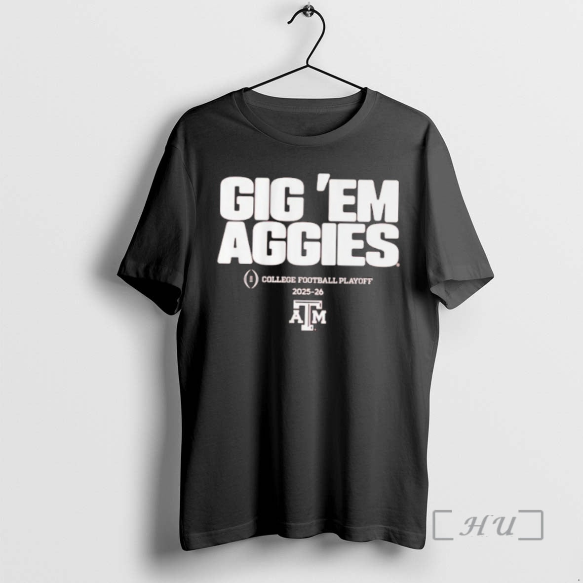 Officials Texas Am Aggies 2025 Cfb Playoff Slogan Gig Em Aggies Premium T Shirts Sweater