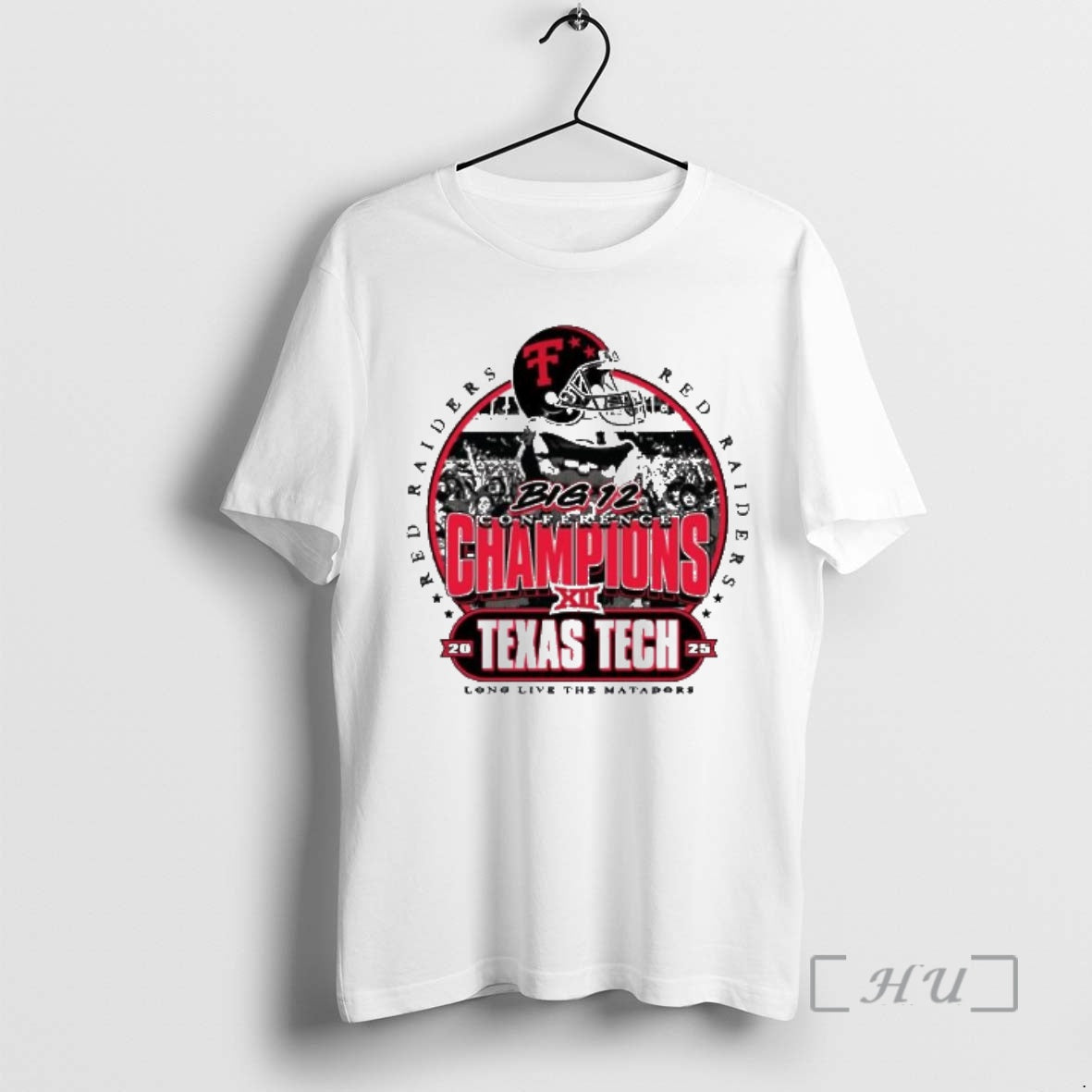 Officials Texas Tech Red Raiders 2025 Big 12 Champions Parade Triblend Premium T Shirts Sweater