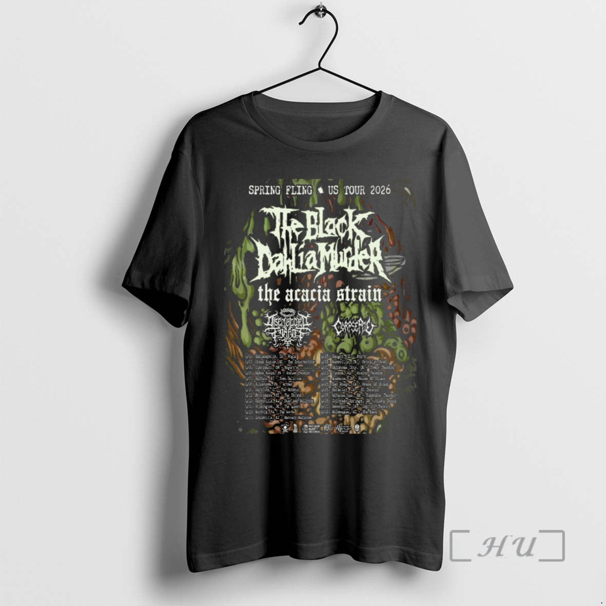 Officials The Black Dahlia Murder Spring Fling Us Tour 2026