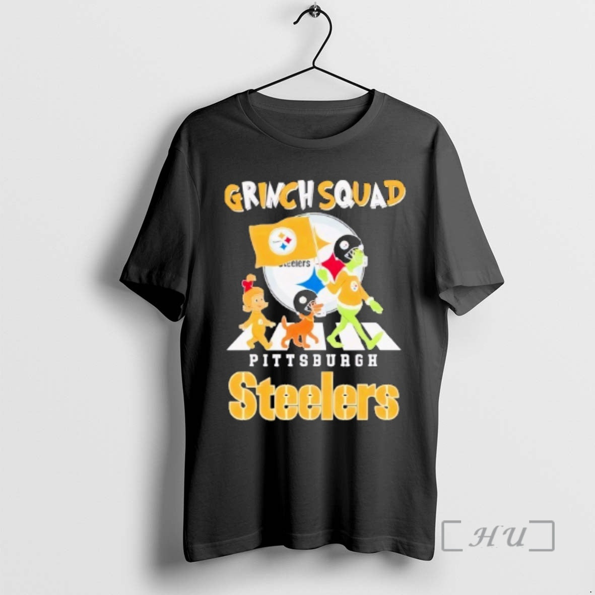 Officials The Grinch Cindy Lou And Max X Pittsburgh Slers Grinch Squad Road Abbey Christmas