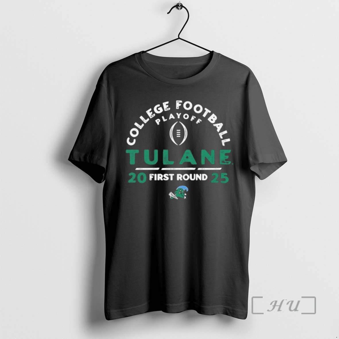 Officials Tulane Green Wave Cfp First Round 2025 Premium T Shirts Sweater Hoodie 2