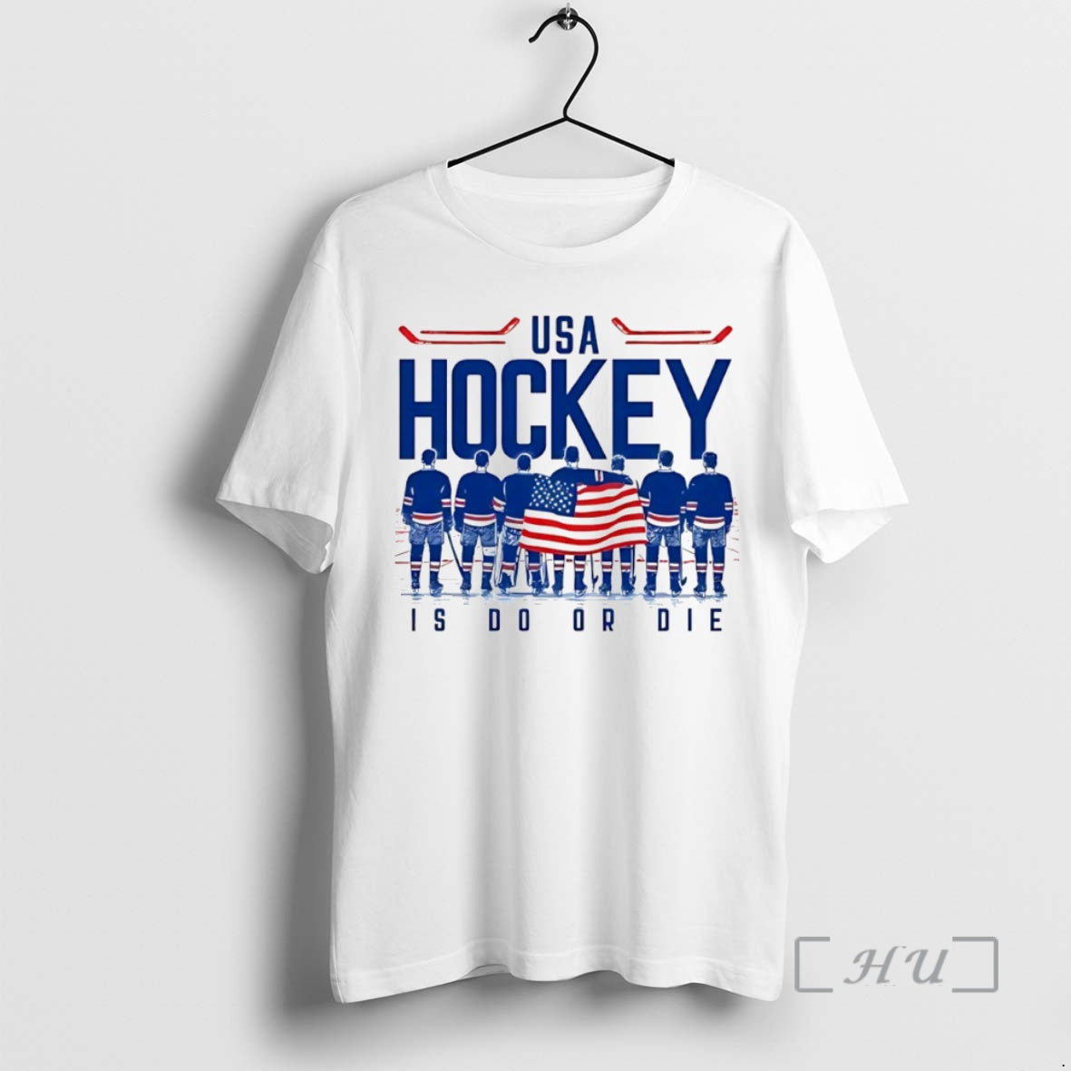 Officials Usa Hockey Is Do Or Die Players Flag Circle