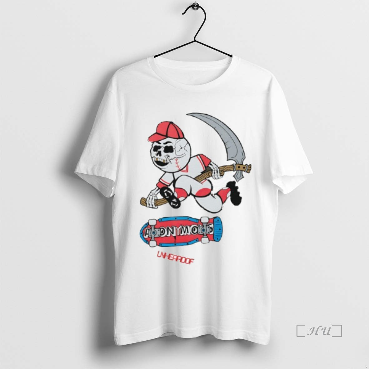 Officials Unheardof Reaper Skater Baseball Graphic