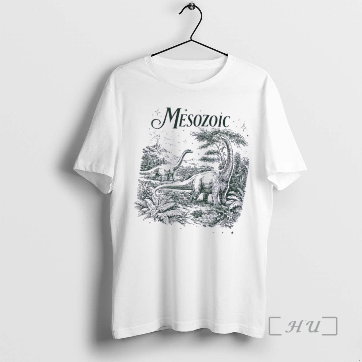 Officials Vintage Mesozoic Herbivores
