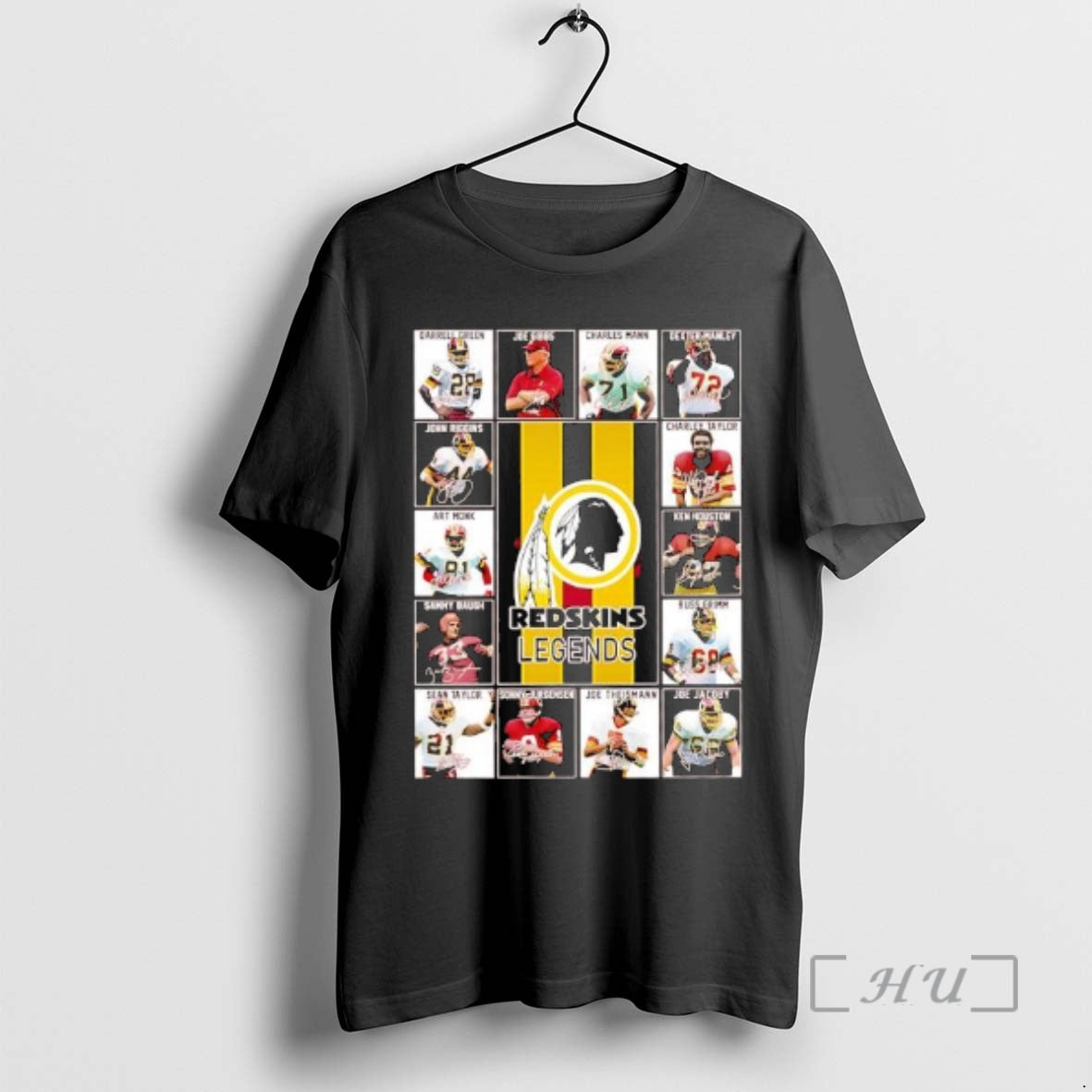 Officials Washington Redskins Legends Featuring A Collage Manes Players