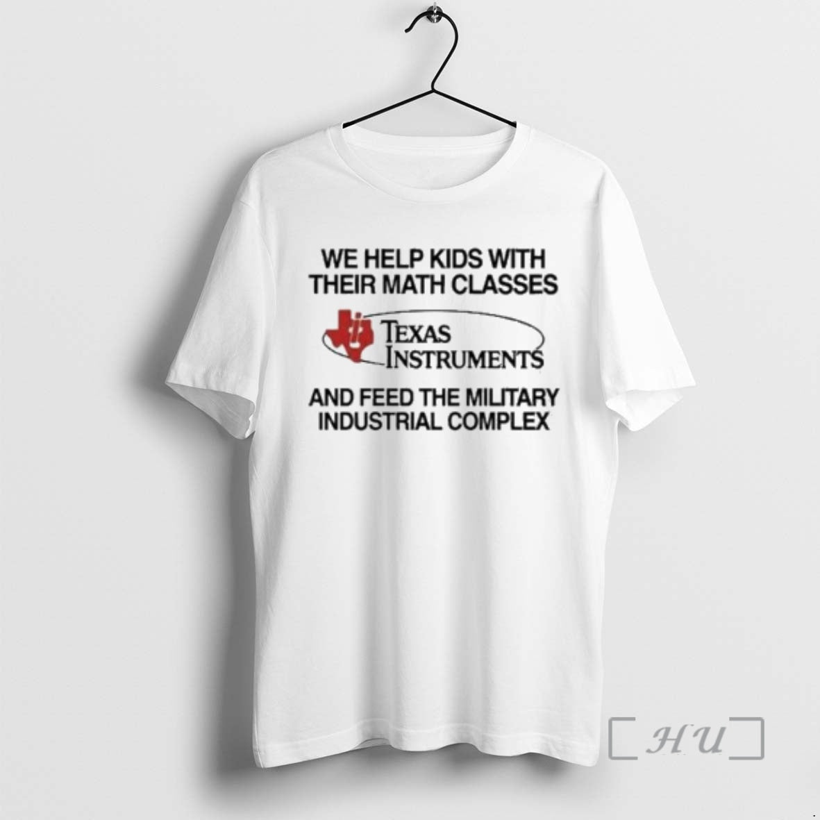 Officials We Help Kids With Their Math Classes Texas Instruments Circle White Premium T Shirts