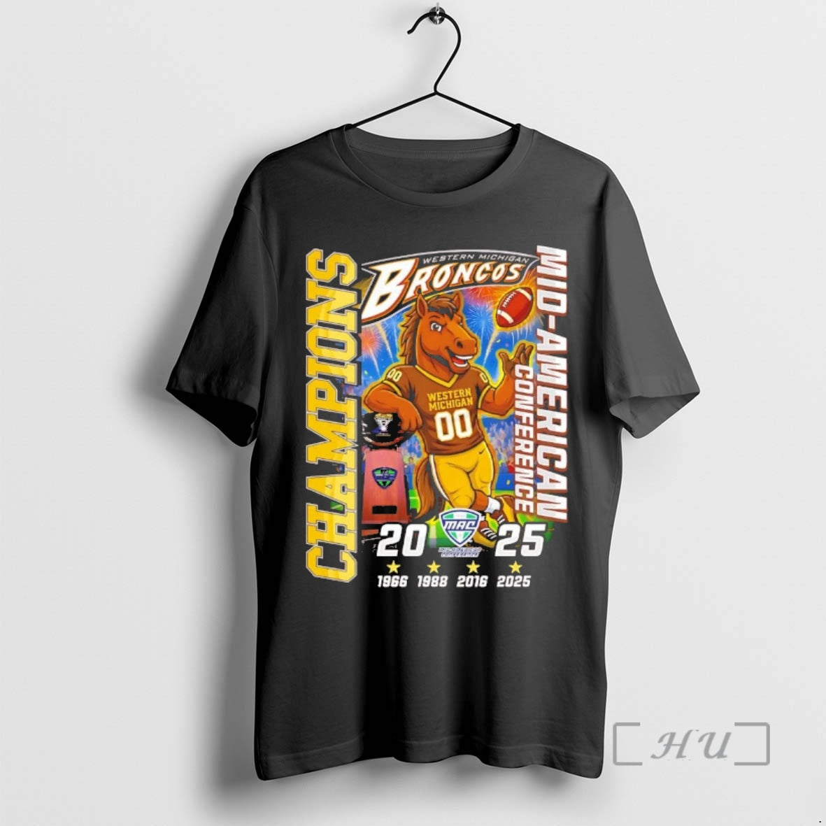 Officials Western Michigan Broncos 2025 3 Time Mac Champions Chriast