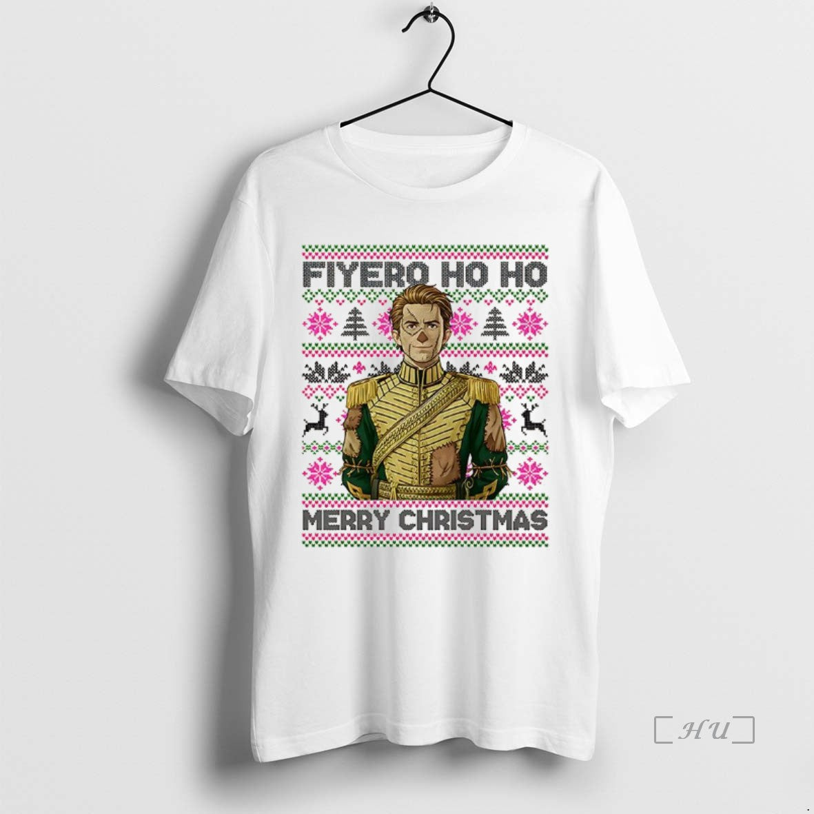 Officials Wicked Fiyero Ho Ho Prince Fiyero Wicked Merry Christmas Ugly Premium T Shirts Sweater