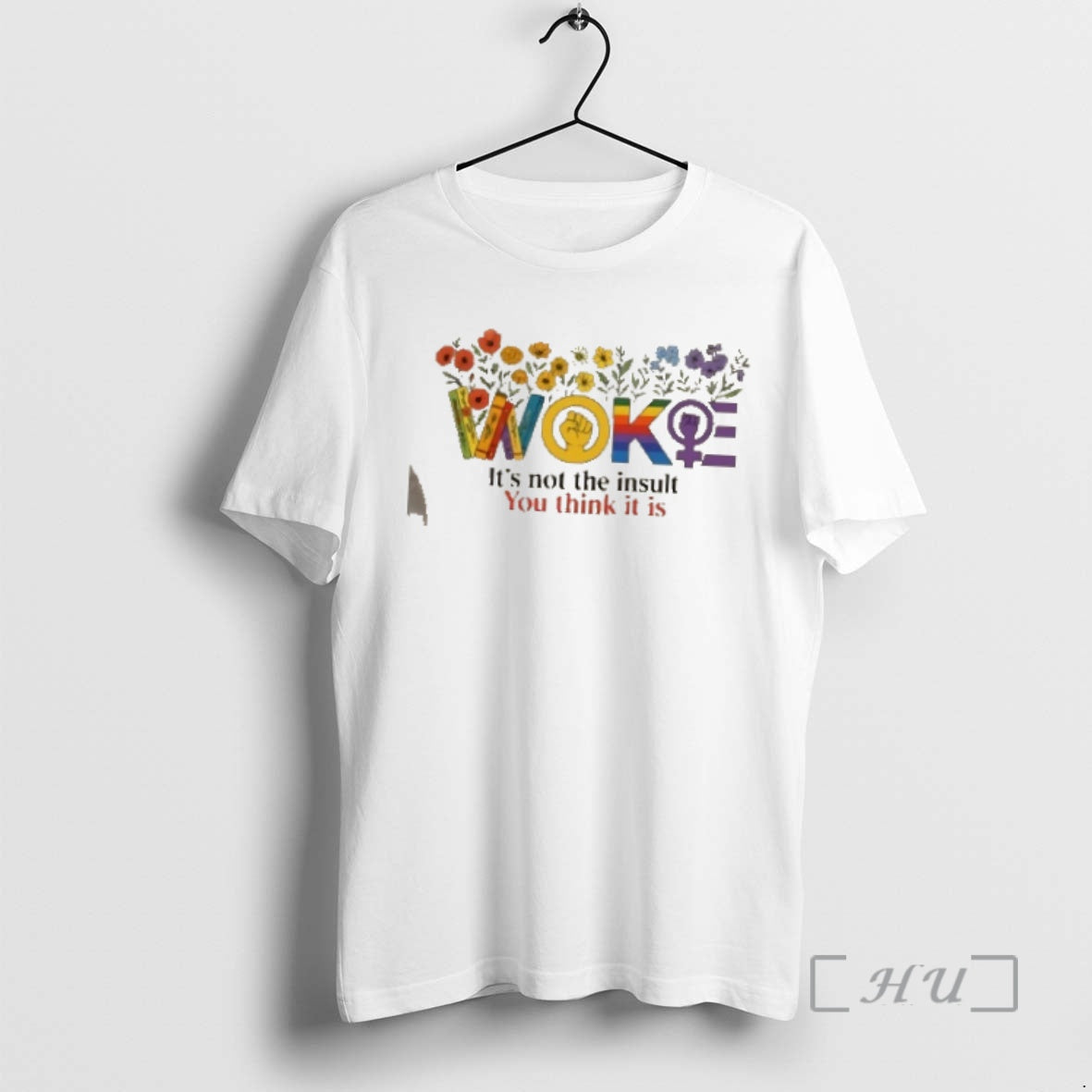 Officials Woke Its Not The Insult You Think It Is Floral Premium T Shirts Sweater