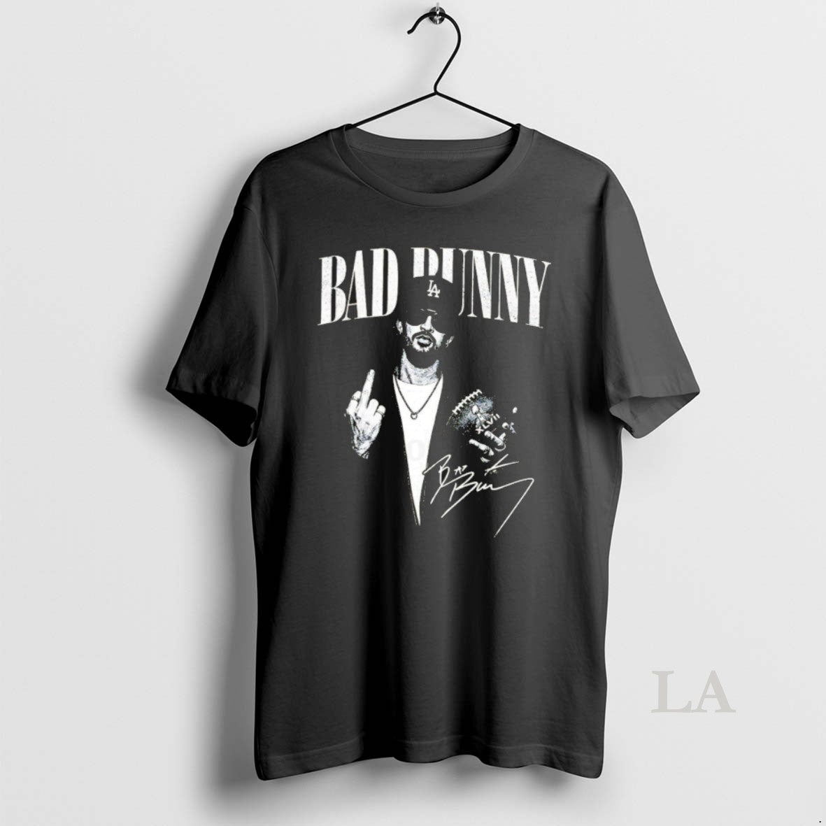 Original Bad Bunny Middle Finger Bowl 2026 Halftime Show Signature