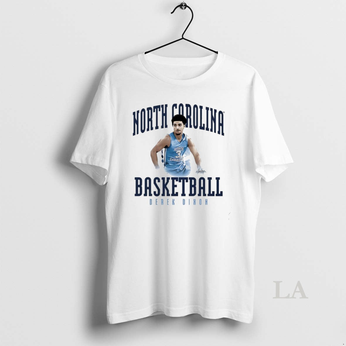 Original Derek Dixon North Carolina Tar Heels Basketball Player Vintage
