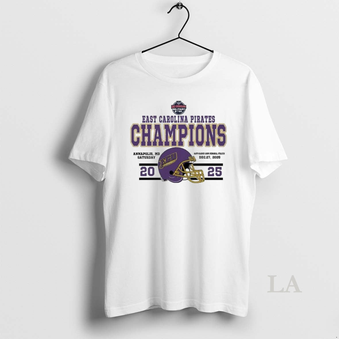 Original East Carolina Pirates Football Named To Champions 2025 Go Bowling Military Bowl Annapolis Md