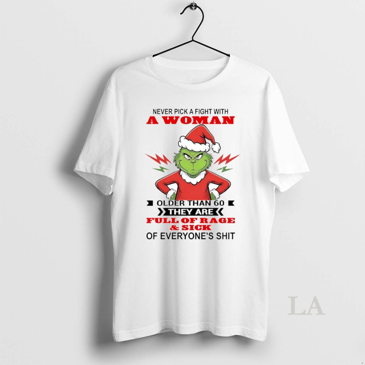 Original Grinch A Woman Older Than 60 They Are Full Lofra Of Rage And Sick