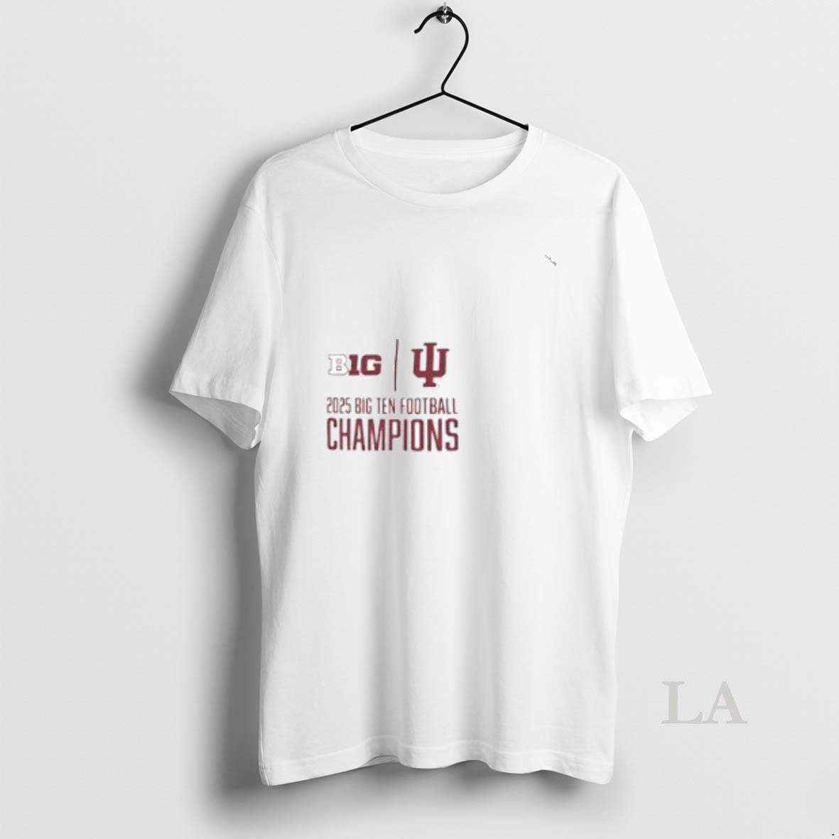 Original Indiana Football 2025 Big Ten Champions Score 2 Sided