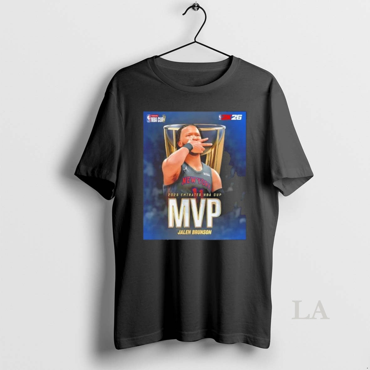 Original Jalen Brunson 2025 Emirates Nba Cup Mvp