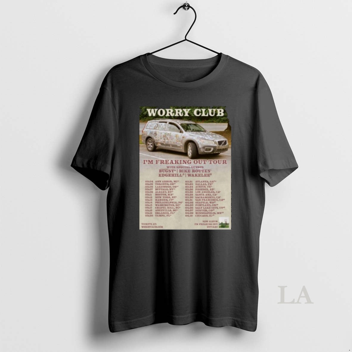 Original Worry Club Im Freaking Out Tour 2026
