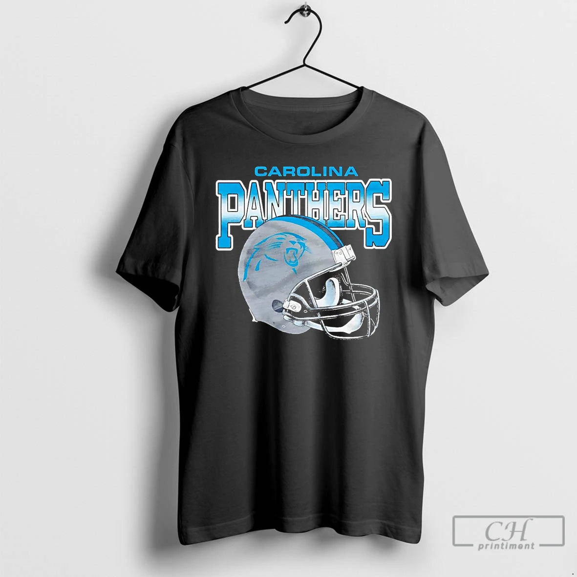 Premium Carolina Panthers Gradient Helmet