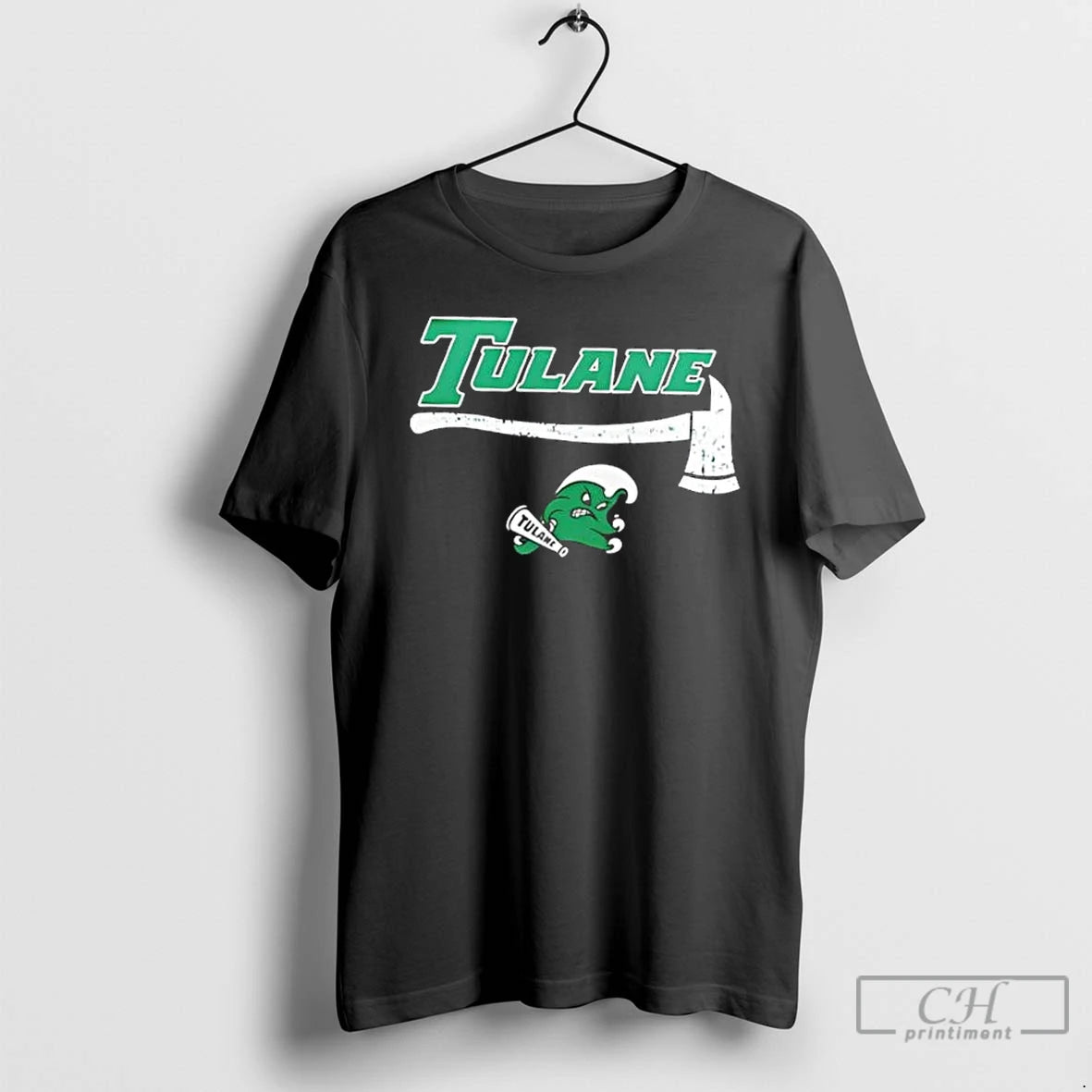 Premium Firefighter Fire Dept Always Ready Tulane Green Wave