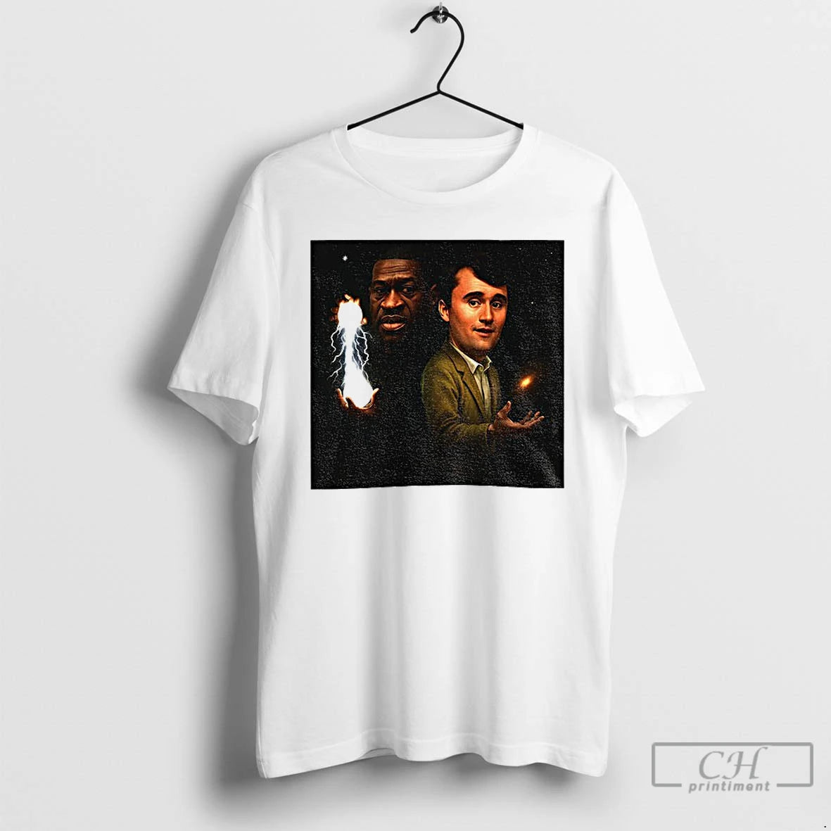 Premium George Floyd And Charlie Kirk Big Head Vintage