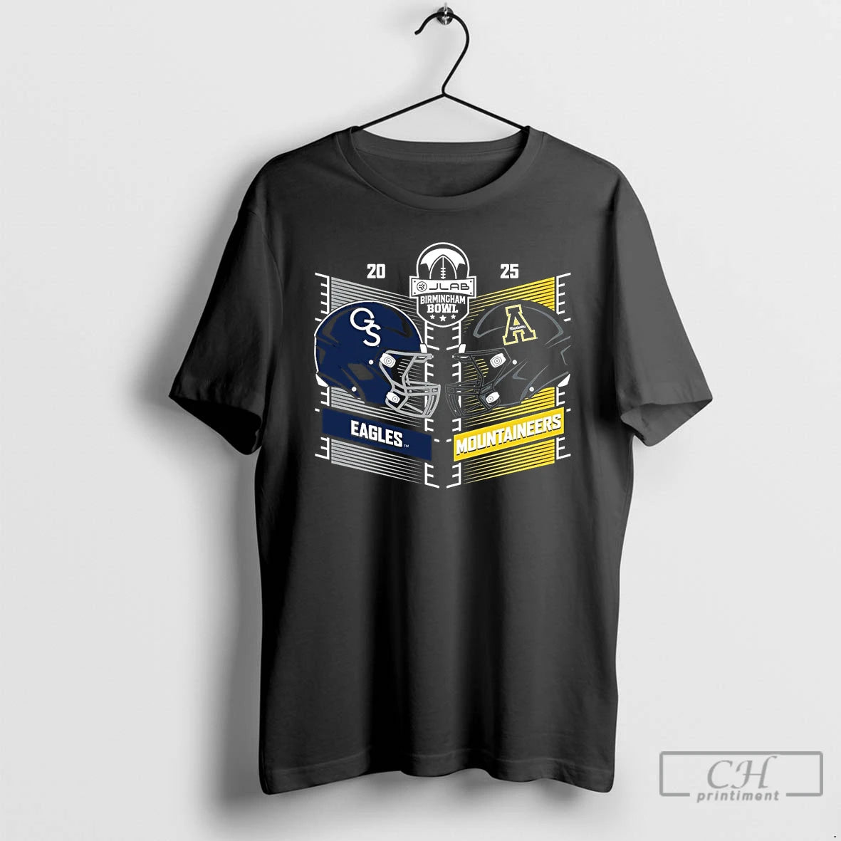 Premium Georgia Southern Vs Appalachian State 2025 Birmingham Bowl Head To Head T Shirts Sweater