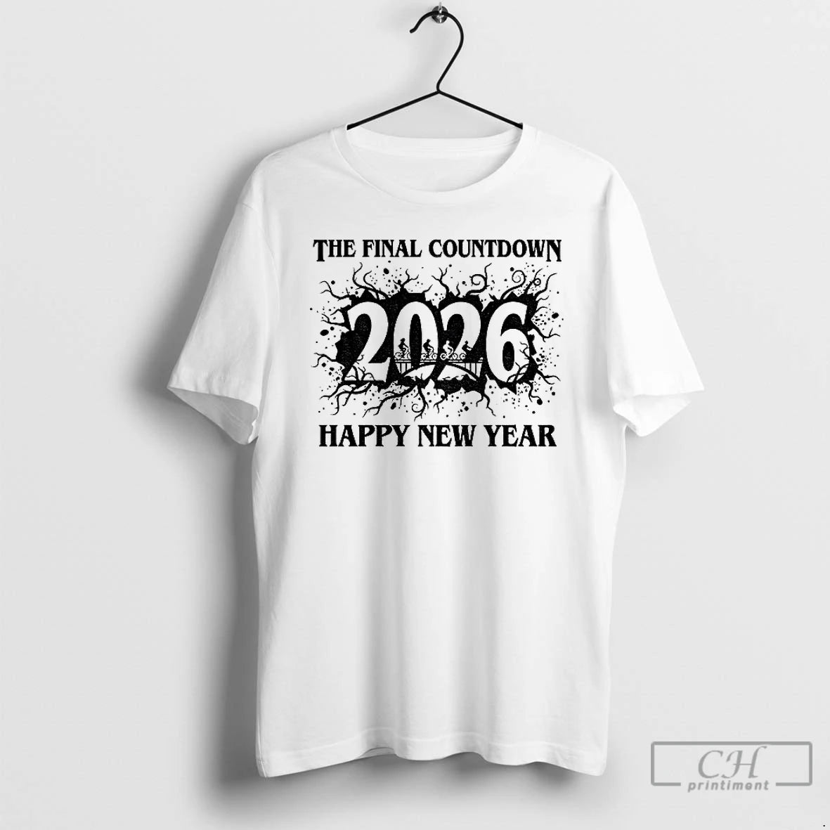 Premium Happy New Year 2026 Seamless The Final Countdown
