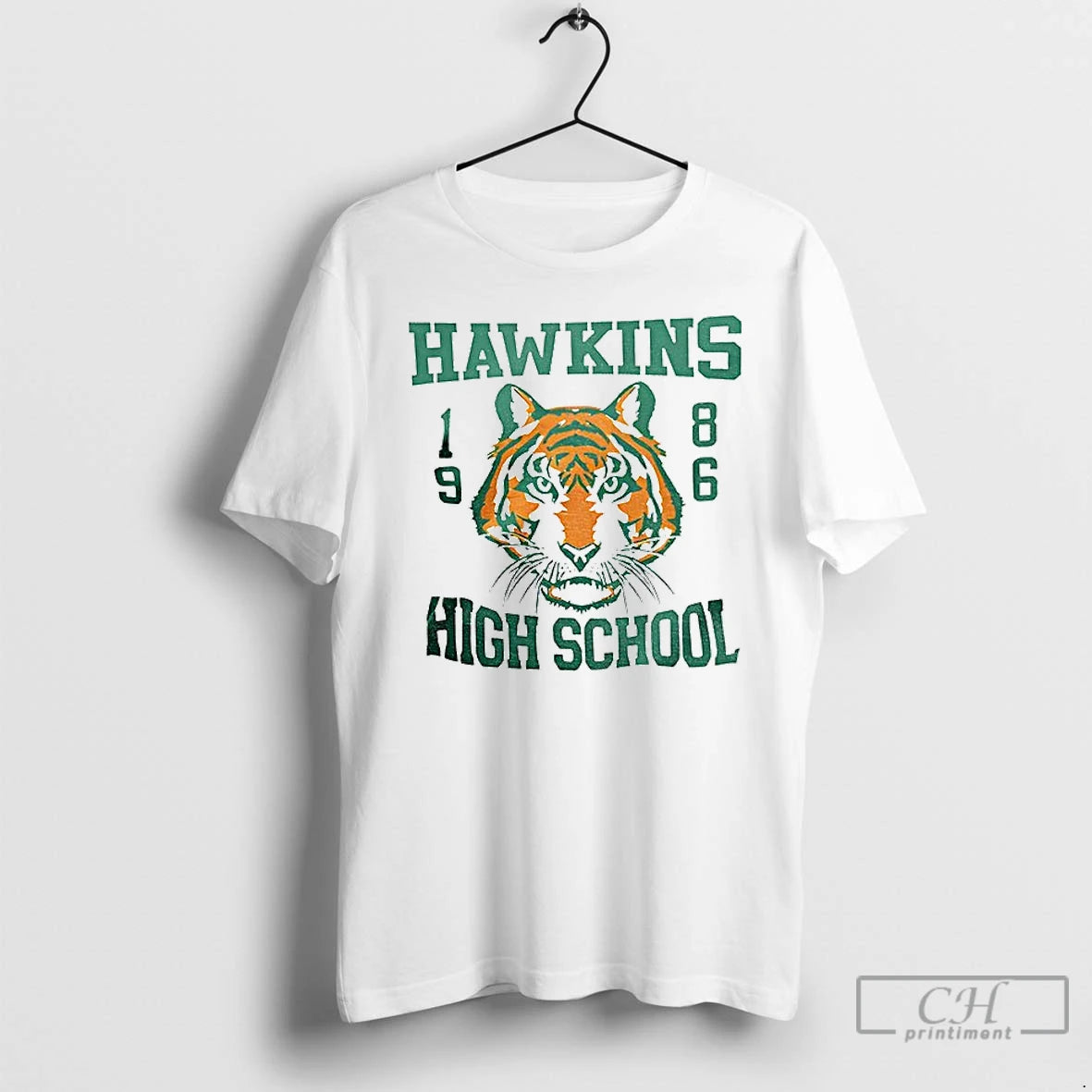 Premium Hawkins High School Tiger High Resolution