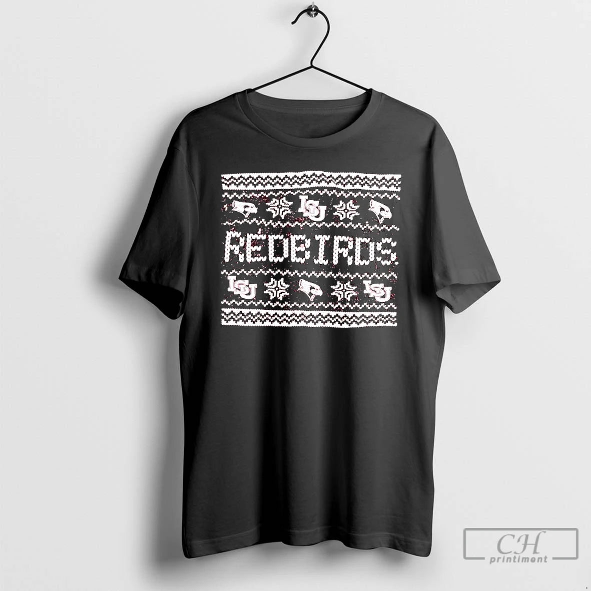 Premium Illinois State University Isu Redbirds Ugly Christmas