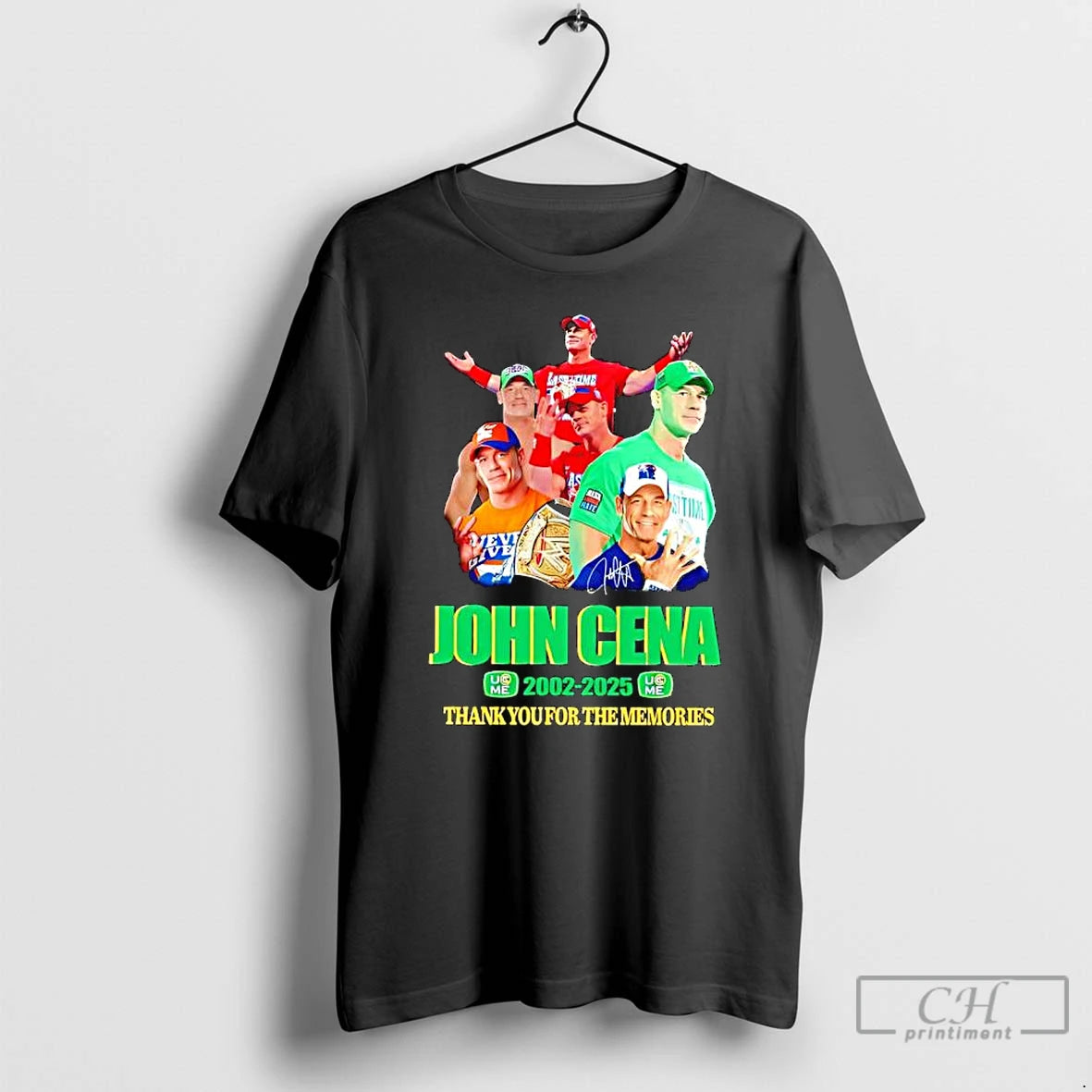 Premium John Cena 2002 2025 Thnak You The Memories