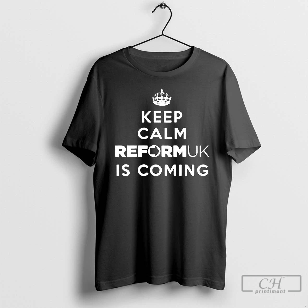 Premium Keep Calm Reform Uk Is Coming