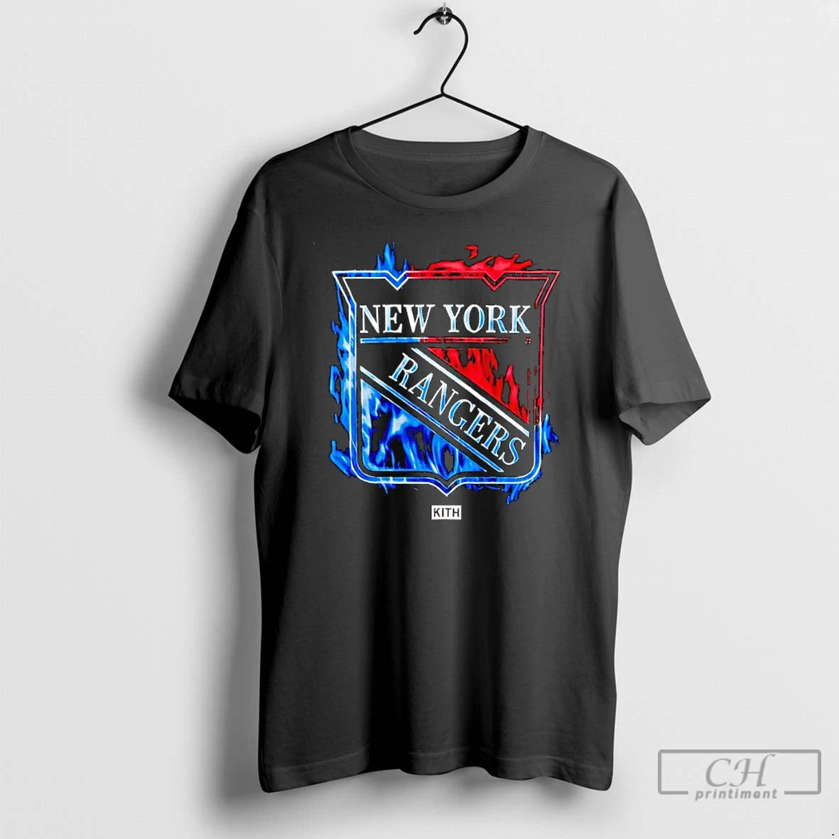 Premium Kith For The New York Rangers Fire Vintage Jones