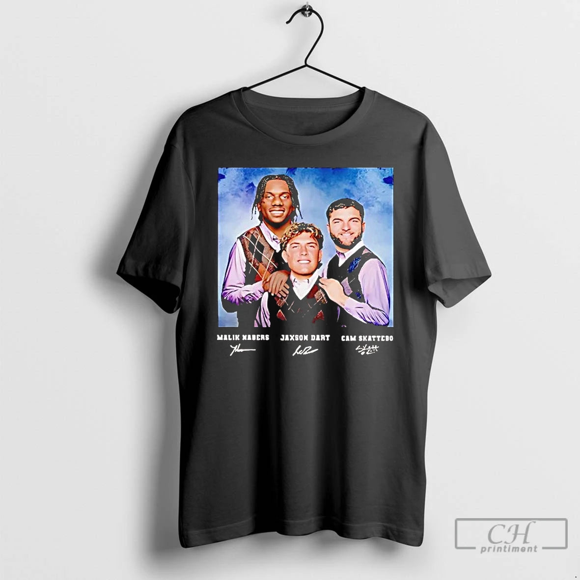 Premium Malik Kaders Jaxson Dart And Cam Skattebo Step Brothers