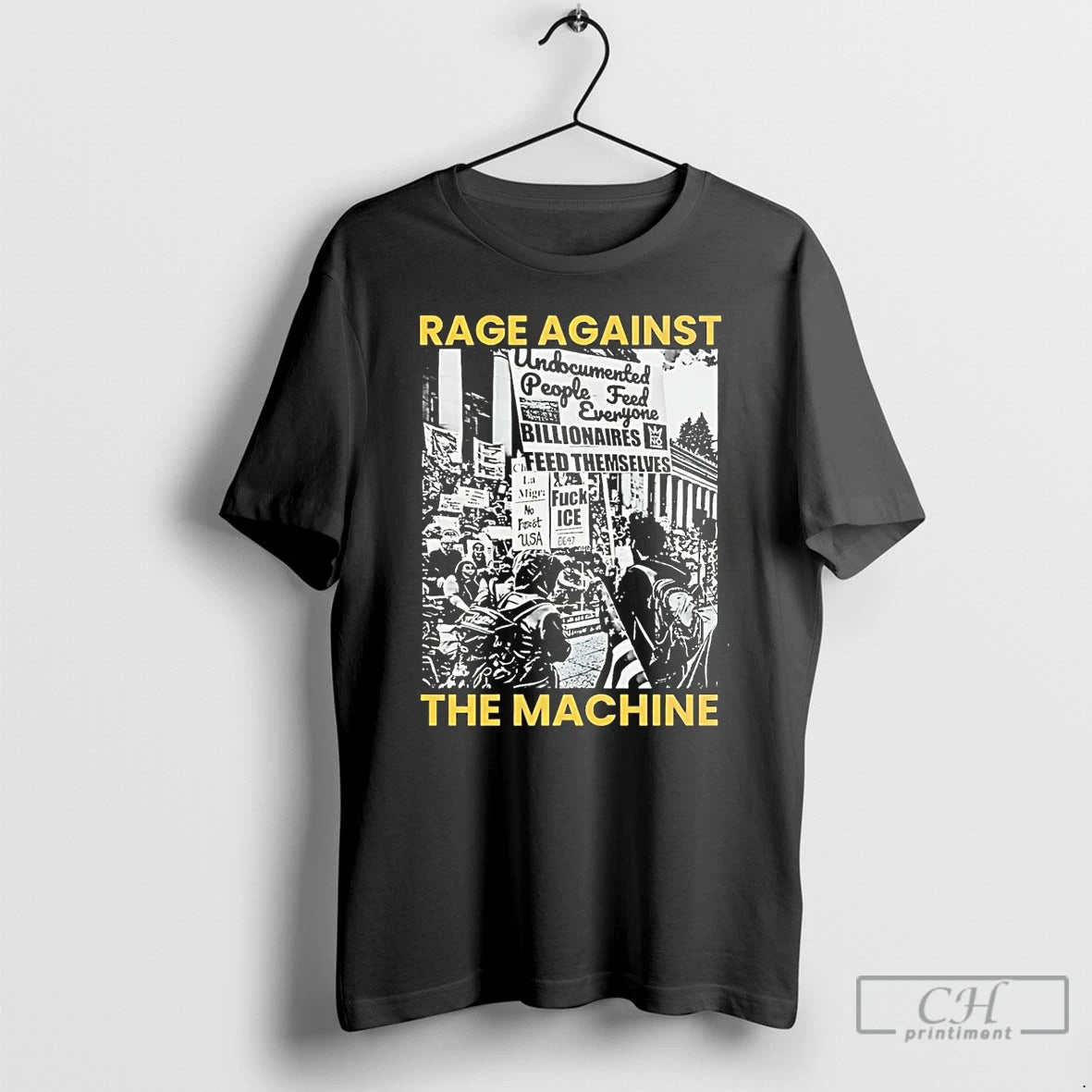 Premium Rage Against The Machine Protest Anti Ice