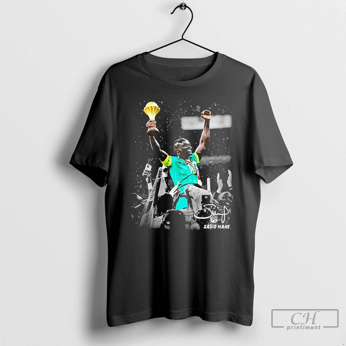 Premium Sadio Mane Saudi Pro League Al Nassr Celebrate Victory