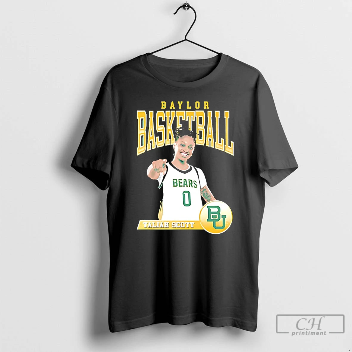 Premium Taliah Scott Baylor Bears Illustrated